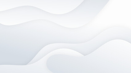 Abstract background with gray shape. White and grey abstract modern transparency circle presentation background. Vector circles template vector design. Object web design. Round shape. Minimal poster