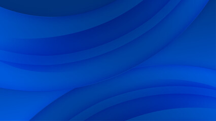 Abstract blue background with 3d modern trendy fresh color for presentation design, flyer, social media cover, web banner, tech banner