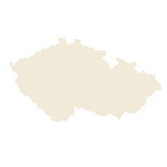 Fototapeta na wymiar Map of Czech Republic 