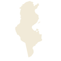 Fototapeta premium Map of Tunis 