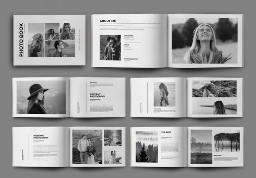 Photo Book Design Template