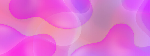 Color gradient background design. Abstract geometric background with pink liquid shapes. Cool background design for posters.