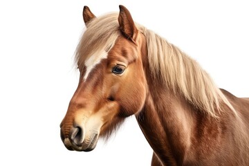 Pony photo realistic illustration - Generative AI.