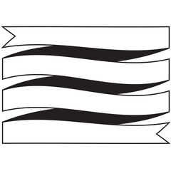 Obraz premium Digital png illustration of white ribbon with copy space on transparent background