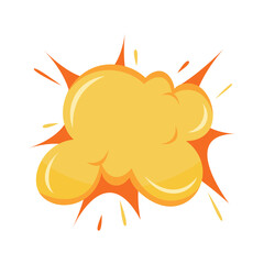 explosion effect smoke icon