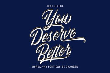 lettering quotes text effect editable eps cc