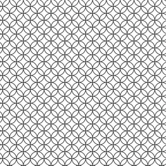 Fototapeta premium Seamless pattern geometric shape design of abstract texture background in black and white illustration