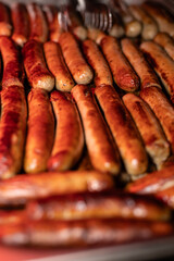 Bratwurst, Wurst, Grill, Grillen, Essen, Speisen