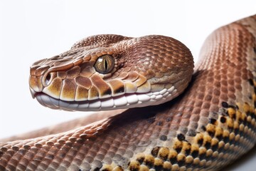 Obraz premium Snake photo realistic illustration - Generative AI.