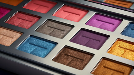 set of colorful makeup HD photographic image wallpaper