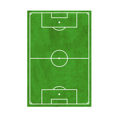 football field with grass