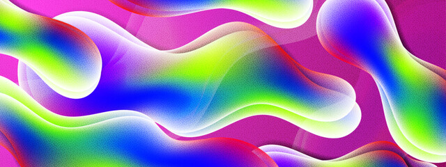 Bright color Wave Fluid with sparkling design background