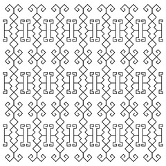 GEOMETRIC ORNAMENTAL FASHION PATTERN BACKGROUND TEXTURE VECTOR