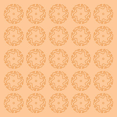 Luxury Geometric Ornamental Fashion Pattern Texture Background Vector