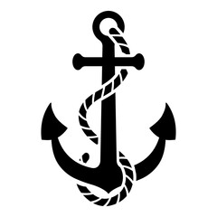 Anchors icon on white background