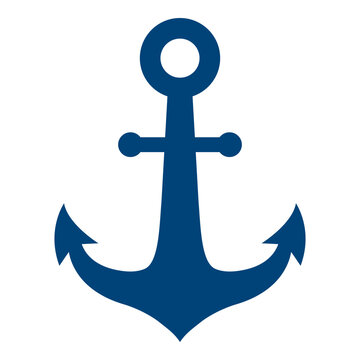 Anchors icon on white background