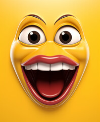 Fototapeta premium The Artistry of Emojis.