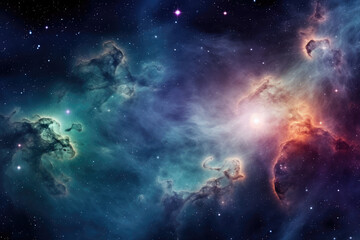 Obraz na płótnie Canvas Nebulae in deep space 