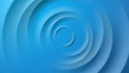 abstract blue circle background for website, presentation, banner, poster, etc. vector illustration
