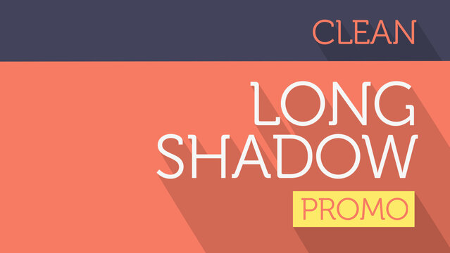 Clean Long Shadow Promo