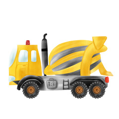 truck, toy, tractor, vehicle, construction, machine, equipment, car, machinery, industry, isolated, bulldozer, farm, heavy, wheel, industrial, yellow, road, asphalt, excavator, agriculture, transport,