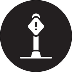 danger glyph icon