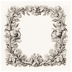 vintage frame vector