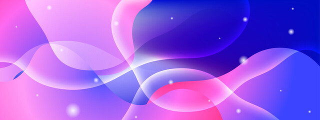 vector abstract fluid shapes background