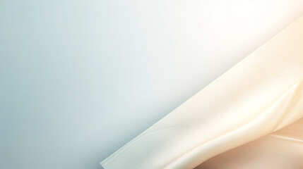 Abstract pastel wavy background with golden lines, generative AI.