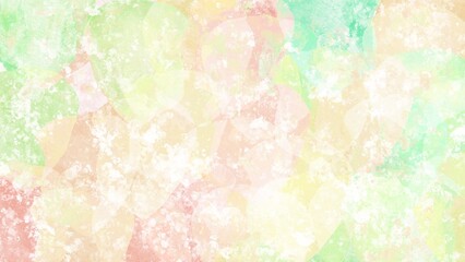 Watercolor Texture Basic 黄色オレンジ