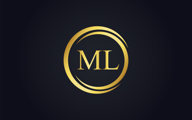 This is a luxury latter golden logo design business and company identity.