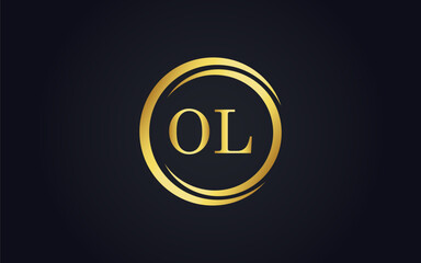 This is a luxury latter golden logo design business and company identity.

