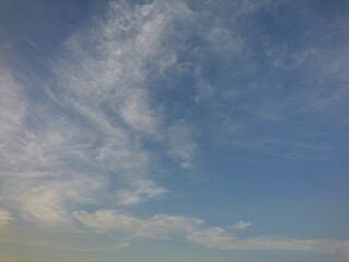 Obraz premium Blue sky view. abstract clouds