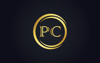 This is a luxury latter golden logo design business and company identity.


