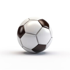 Fototapeta premium soccer ball isolated on white