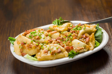 Dumplings with meat