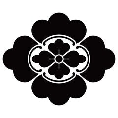 家紋です。唐木瓜といいます。