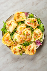 Dumplings with meat