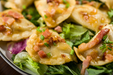 Dumplings with meat