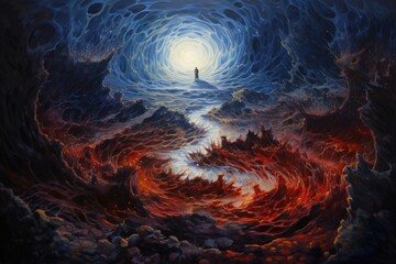 background with space