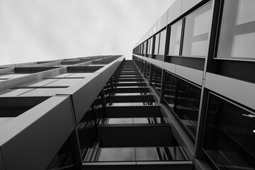 Obraz premium Gebäude im Bankenviertel in Frankfurt am Main Deutschland