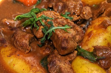roasted lamb chops with potatoes