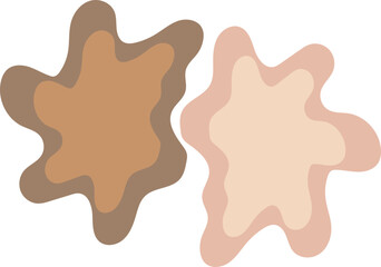 Abstract Boho Element