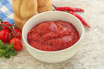 Natural organic pure tomato pasta