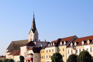 Fototapeta na wymiar Blick auf die Stadt Passau.