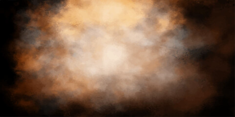Smoke, fog in the theater. Stage smoke Fondo abstracts con textura suave degradado de tonos marrones Fine art textured. abstract stylist red grunge old paper texture background with space .  