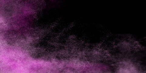 Black and pink Smoke Background Abstract Colorful Smoke In Dark Background Abstract watercolour night sky background with smoke effect with fog clouds Background .