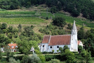 Entlang der Donau in der Wachau.