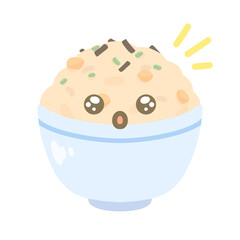 炊き込みご飯びっくり★PNG