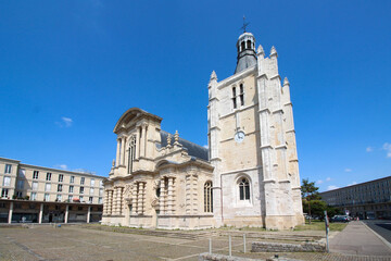 Fototapeta na wymiar Cathédrale Notre-Dame, Le Havre, France